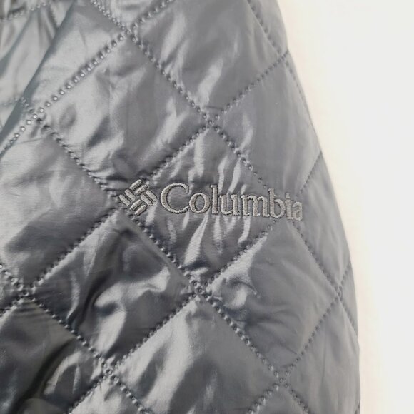 Columbia Women's Black Omni-Heat Interchange Insulated Quilted Jacket Size S - Picture 6 of 11